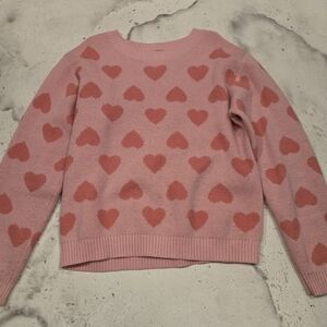 Valentines Sweater Girls Size 10/12